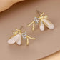 Korean-Style Fairy Stud Earrings - Jewelry Product Designed For Styling And Daily Outfit Routine - Golden